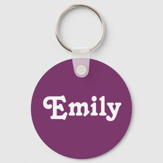 Porte-clés Porte - clé Emily (Recto)