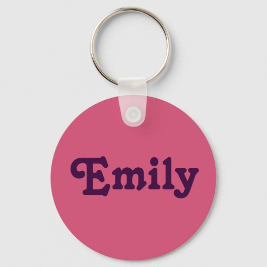 Porte-clés Porte - clé Emily (Recto)