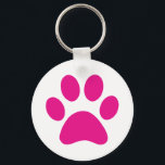 Porte-clés Porte - clé Empreinte de patte<br><div class="desc">Paw,  print,  chien,  chat,  animal de compagnie,  chiot,  chaton,  sympathie,  gardien,  souvenir</div>