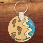 Porte-clés Porte - clé empreintes (Recto)