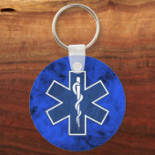 Porte-clés PORTE - CLÉ EMT bleu (Recto)