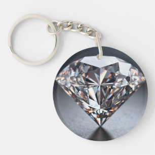 Porte-clés Porte - clé en acrylique diamant - élégant, durabl