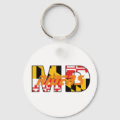 Porte-clés Porte - clé en aluminium (Verso)