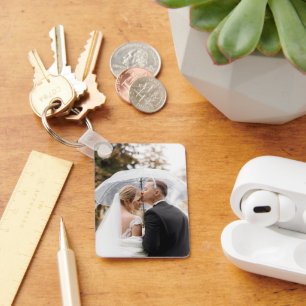 Porte-clés Porte - clé en aluminium à deux côtés sur mesure