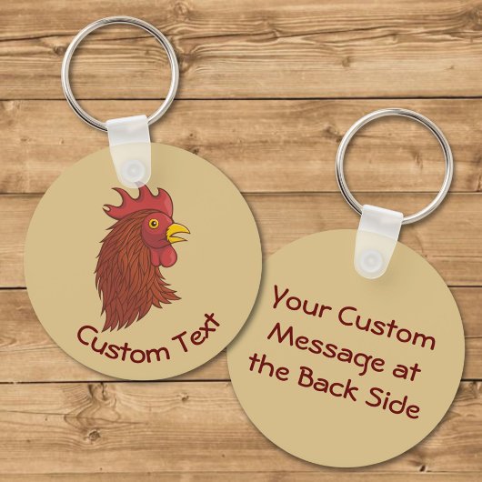 Porte-clés Porte - clé en chef du Red Rooster
