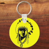 Porte-clés Porte - clé en chef indien (Recto)