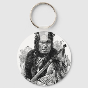 Porte-clés Porte - clé en chef indien