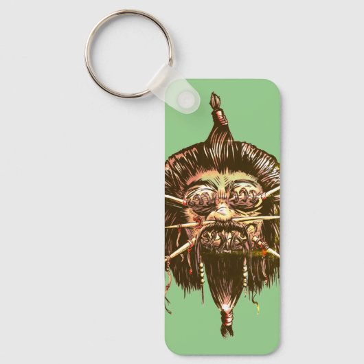 Porte-clés Porte - clé en chef réduit (Recto)