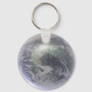Porte-clés Porte - clé en cristal de globe de la terre