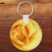 Porte-clés Porte - clé en fleurs de rose jaune (Recto)