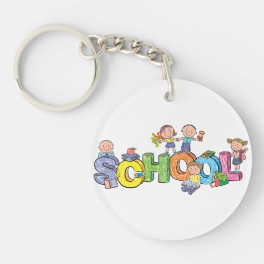 Porte-clés porte - clé enfant (Devant)