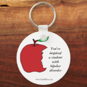 Porte-clés porte - clé enseignant (Recto)