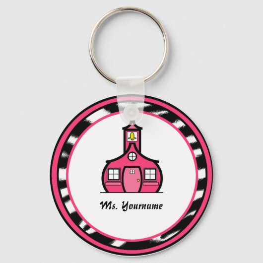 Porte-clés Porte - clé enseignant (Recto)