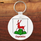 Porte-clés Porte - clé Esposito Family Shield (Recto)