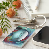 Porte-clés Porte - clé éthéré de voile (Devant droit)