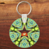 Porte-clés Porte - clé étoile Sunset (Recto)