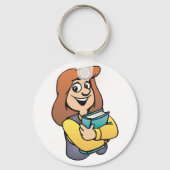 Porte-clés Porte - clé étudiante (Recto)