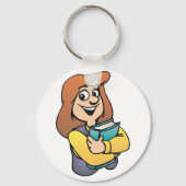 Porte-clés Porte - clé étudiante (Verso)