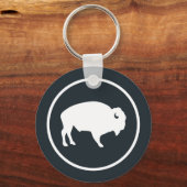 Porte-clés Porte - clé extérieur de Buffalo blanc (Recto)
