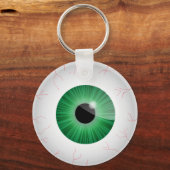 Porte-clés Porte - clé Eyeball Bloodshot Vert (Recto)