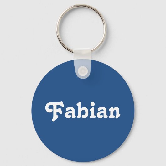 Porte-clés Porte - clé Fabian (Recto)