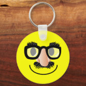 Porte-clés porte - clé face incognito (Recto)