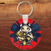 Porte-clés porte - clé "Fairy Voodoo" (Recto)