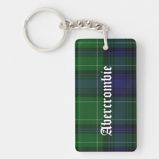 Porte-clés Porte - clé fait sur commande de plaid de tartan (Devant)