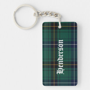 Porte-clés Porte - clé fait sur commande de plaid de tartan