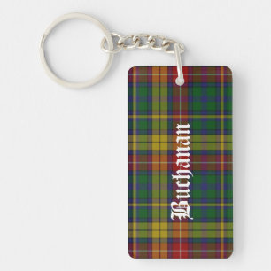 Porte-clés Porte - clé fait sur commande de plaid de tartan