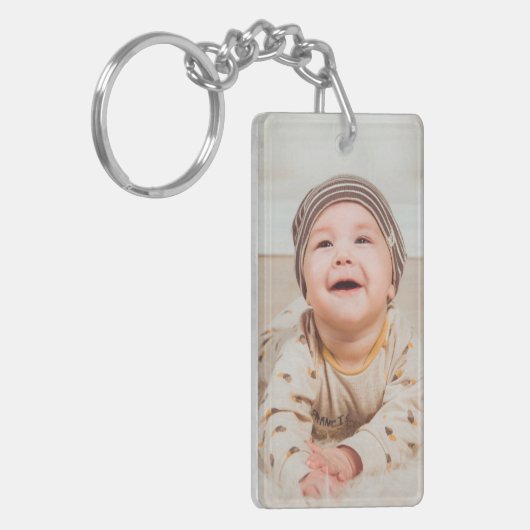 Porte-clés Porte - clé fait sur commande de rectangle (Devant gauche)