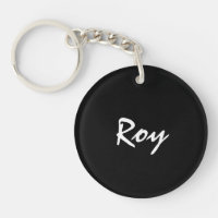 Porte - clé fait sur commande - nom personnalisé