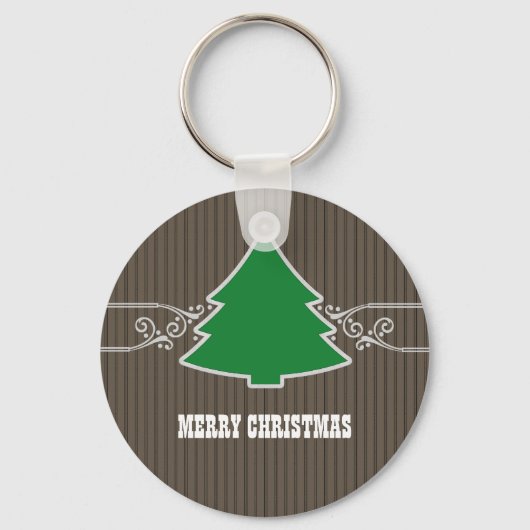 Porte-clés Porte - clé Fancy Arbre de Noël (Recto)