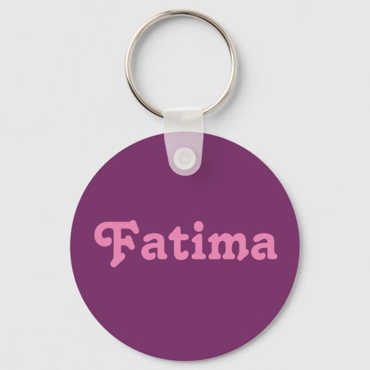 Porte-clés Porte - clé Fatima (Recto)