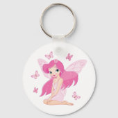 Porte-clés Porte - clé Fée Et Papillons (Verso)