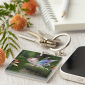 Porte-clés Porte - clé féerique de chiot (Devant Droit)