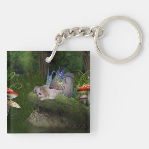 Porte-clés Porte - clé féerique de chiot