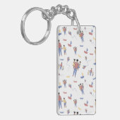 Porte-clés Porte - clé fête des pères (Devant gauche)