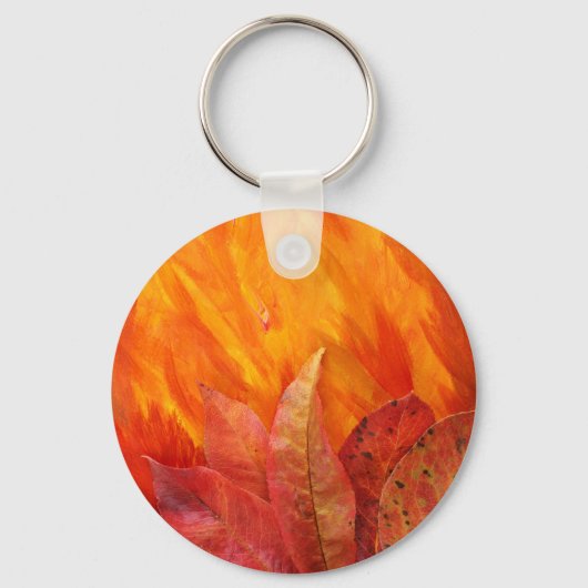 Porte-clés Porte - clé Feuilles d'automne (Recto)