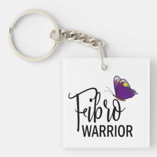 Porte-clés Porte - clé fibro de papillon de guerrier