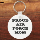 Porte-clés Porte - clé Fier Air Force Maman (Recto)