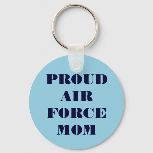 Porte-clés Porte - clé Fier Air Force Maman (Recto)