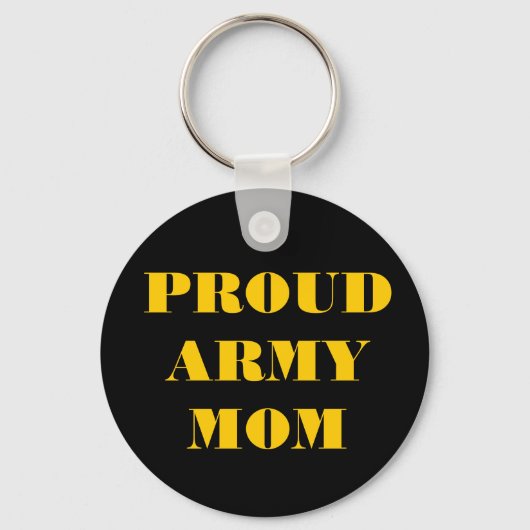 Porte-clés Porte - clé Fier Armée Maman (Recto)