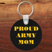 Porte-clés Porte - clé Fier Armée Maman (Recto)