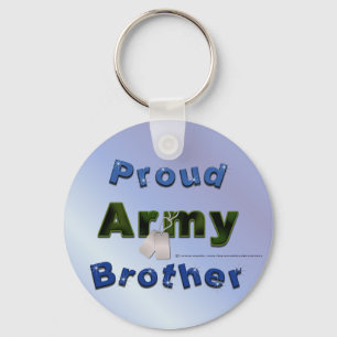 Porte-clés Porte - clé fier de frère d'armée
