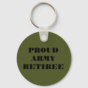 Porte-clés Porte - clé Fière retraite de l'armée