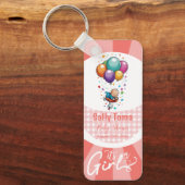 Porte-clés porte - clé fille (Recto)