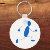 Porte-clés Porte - clé fille coureuse (Recto)