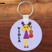 Porte-clés Porte - clé fille Viola mignonne (Recto)