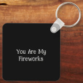 Porte-clés Porte - clé Fireworks (Verso)